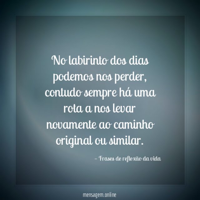 Labirinto dos dias