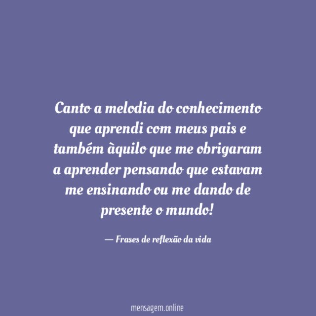 Melodia do conhecimento