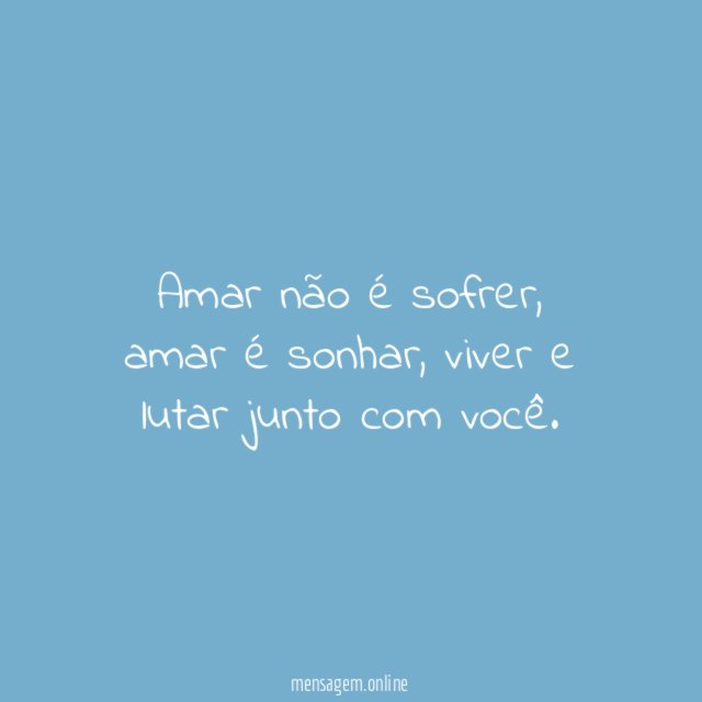 Junto com você