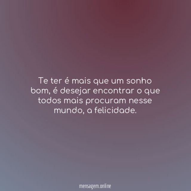 Sonho bom