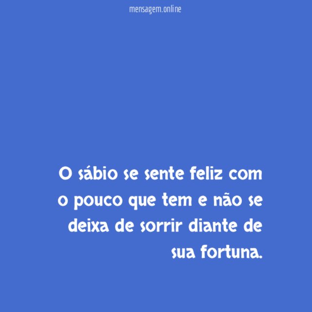 O sábio