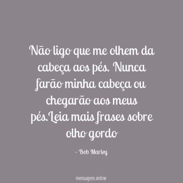 Da cabeça aos pés