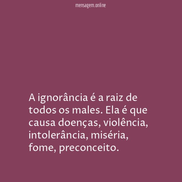Ignorância