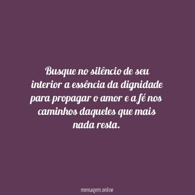 Propagar o amor