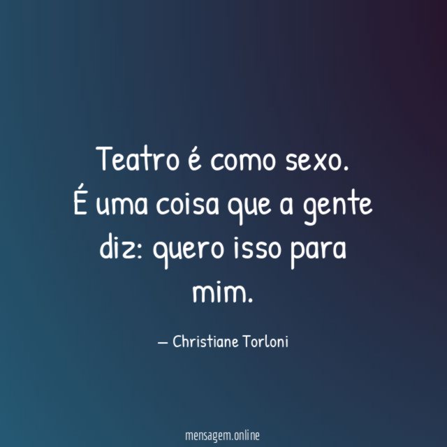 Quero isso pra mim