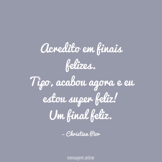 Final Feliz