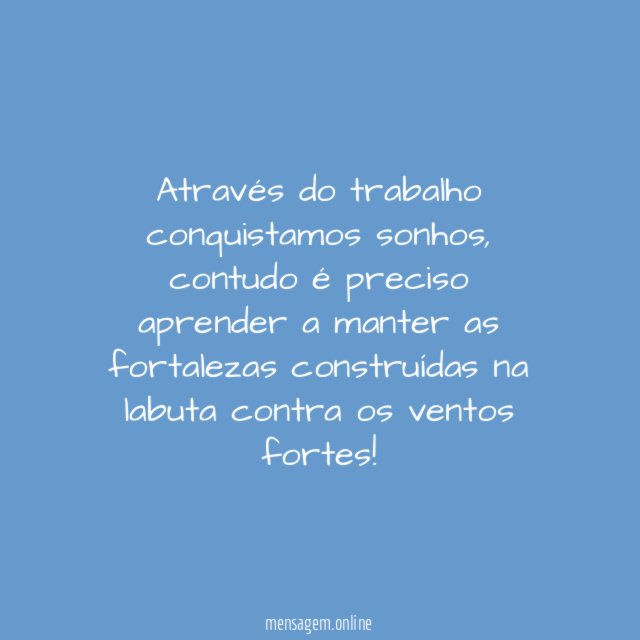 Manter as fortalezas