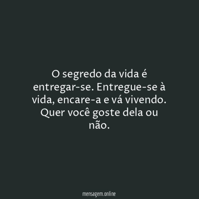 Segredo da vida