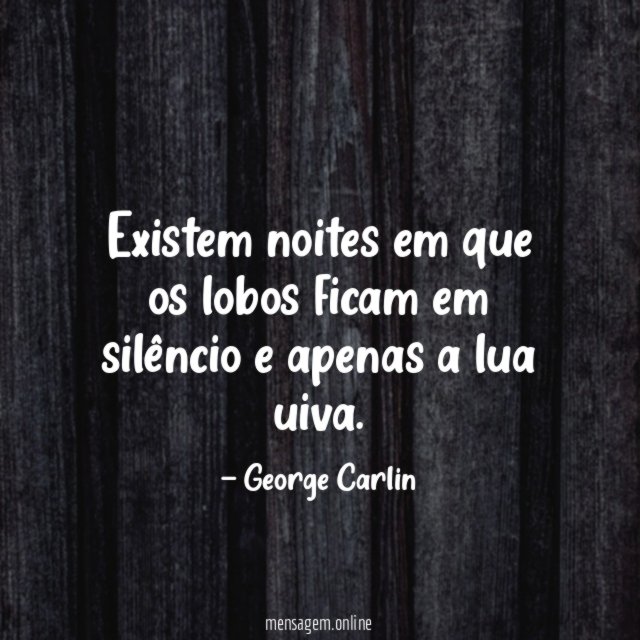 Existem noites