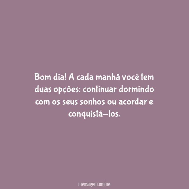 Duas opções