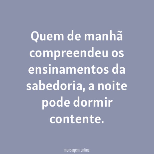 Ensinamentos