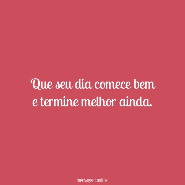 Começo e o fim