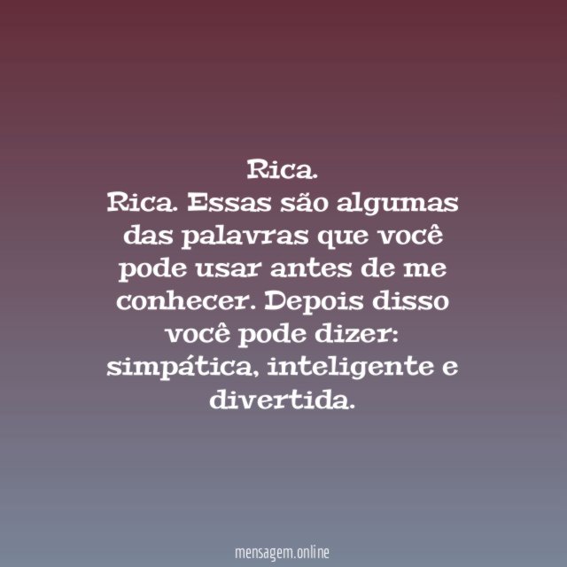 Linda, loira e…