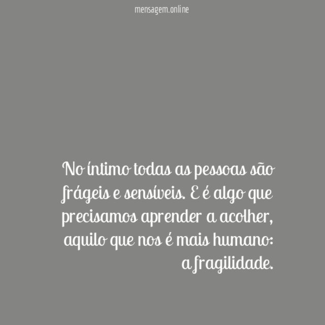No fundo da alma
