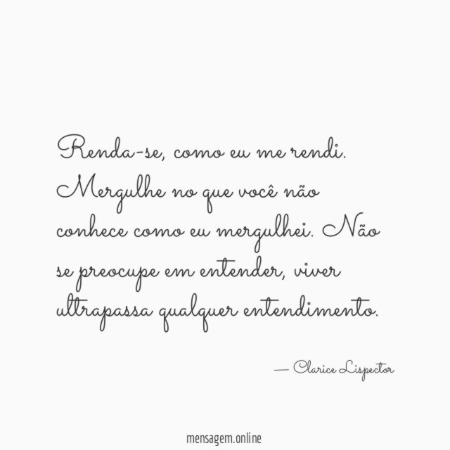 A arte de viver