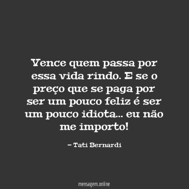 Sinceramente