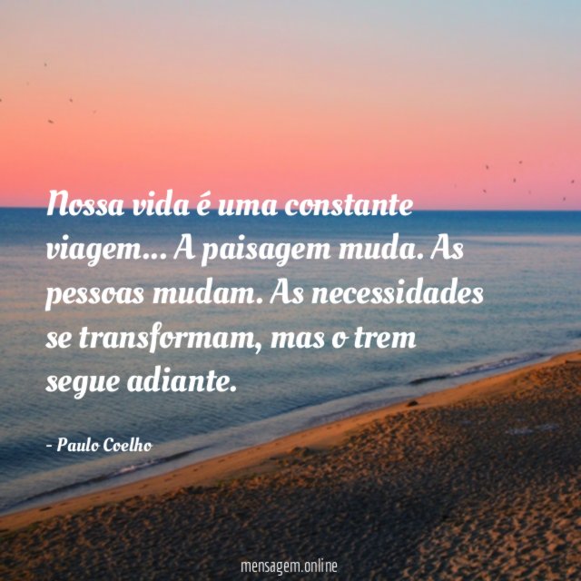 Constante viagem
