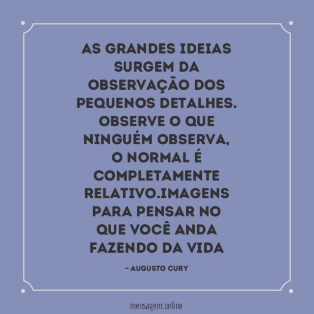 Grandes ideias