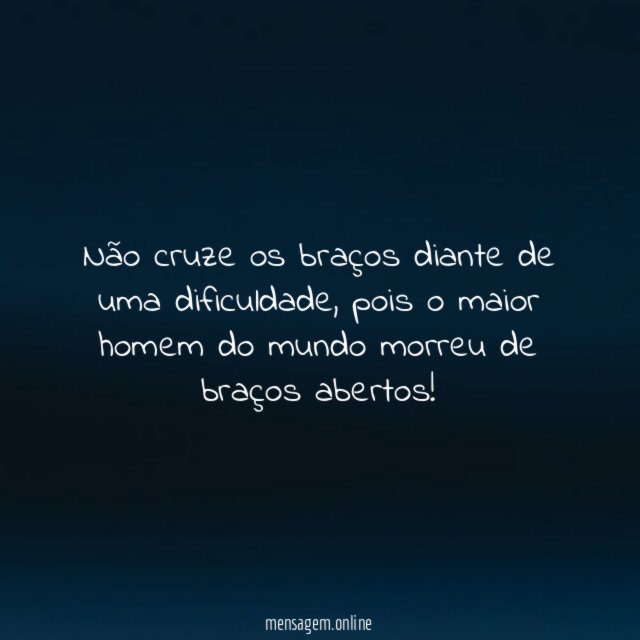 Braços abertos