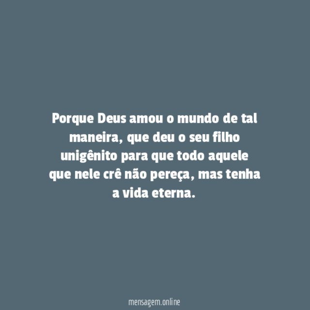 João 3:16