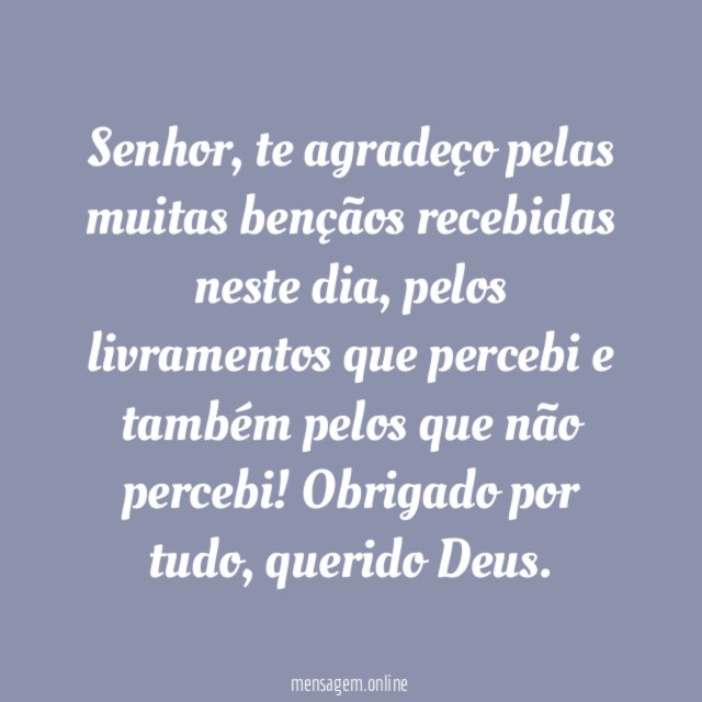 Te agradeço