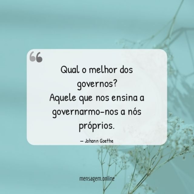 Qual o melhor dos governos