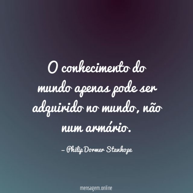 Conhecimento do mundo