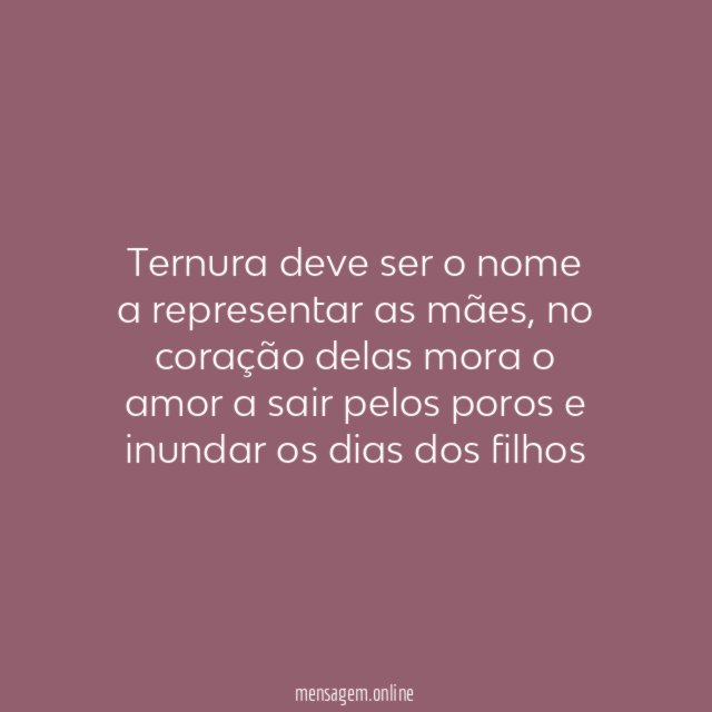 No coração delas mora o amor