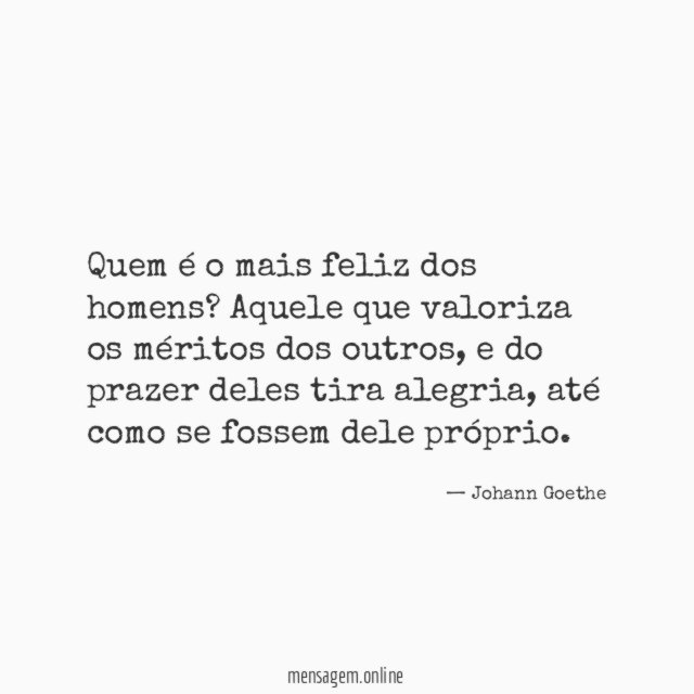 Quem é o mais feliz dos homens