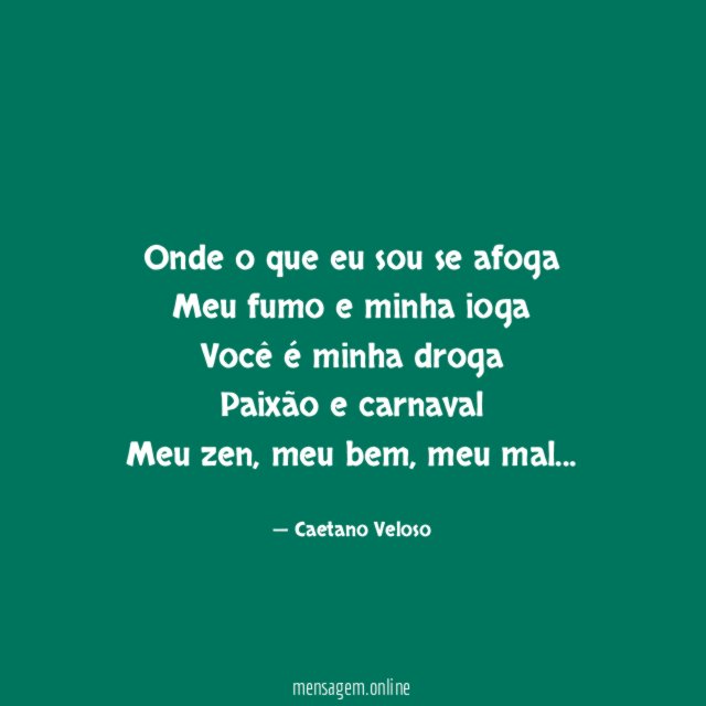 Meu Bem, Meu Mal