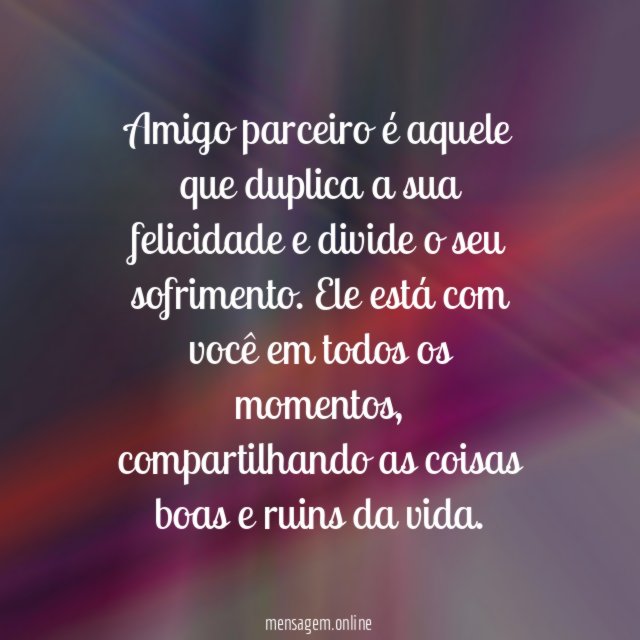 Amigo parceiro