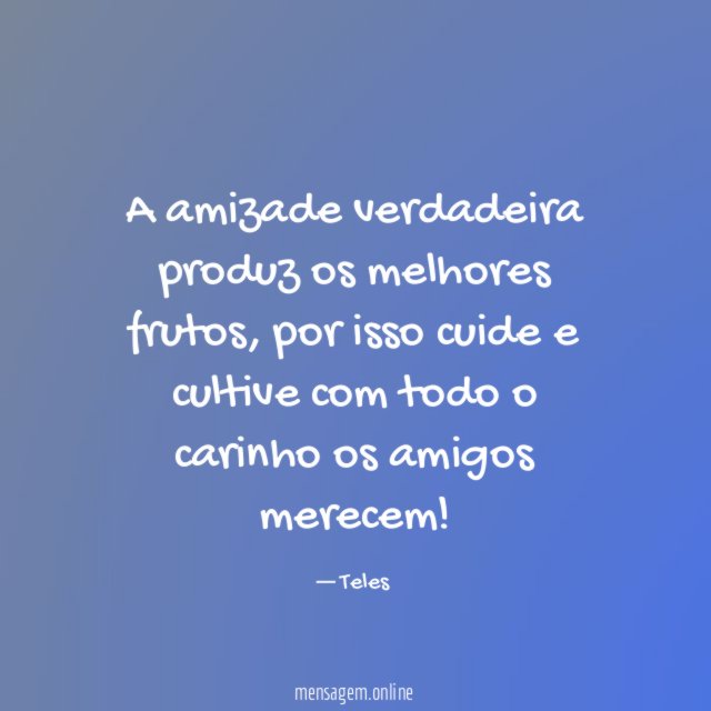 Melhores frutos