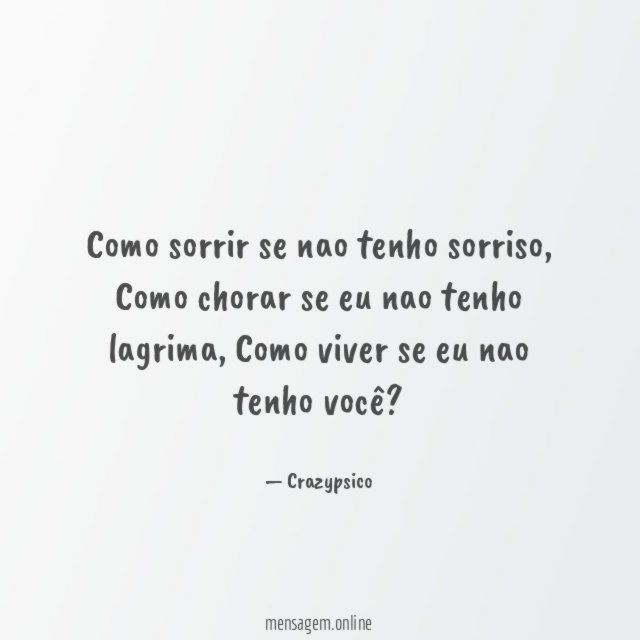 Como sorrir se nao tenho sorriso
