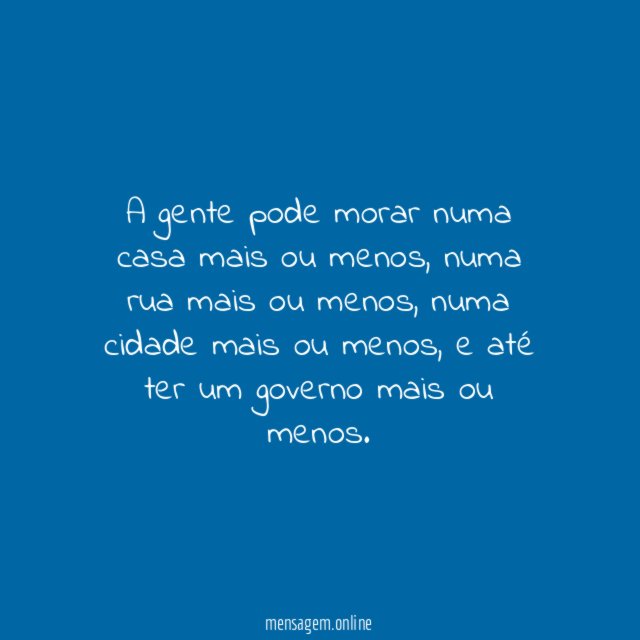 Mais ou Menos
