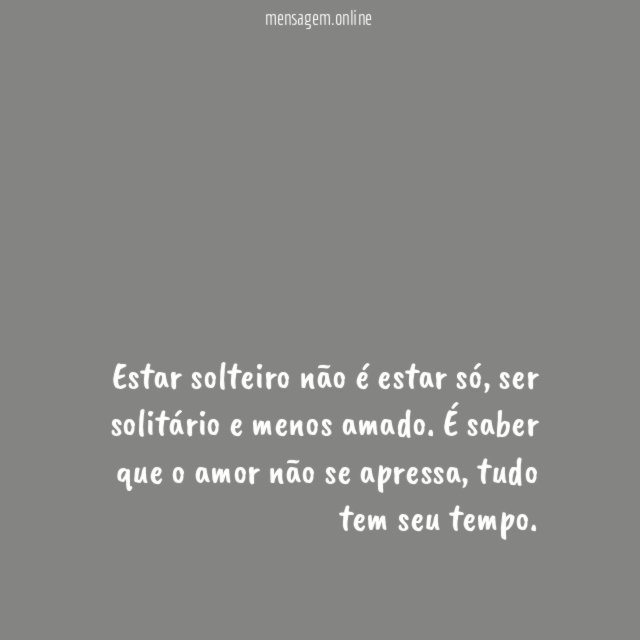 No tempo certo