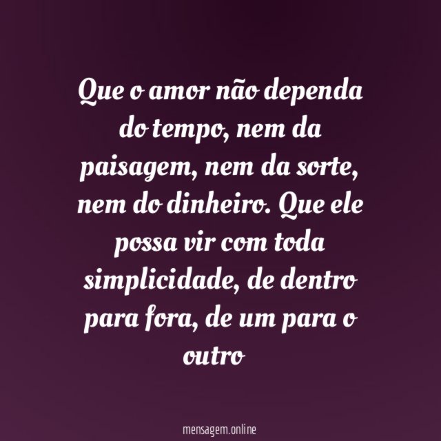 O Amor