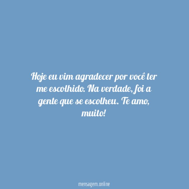 Agradecimento