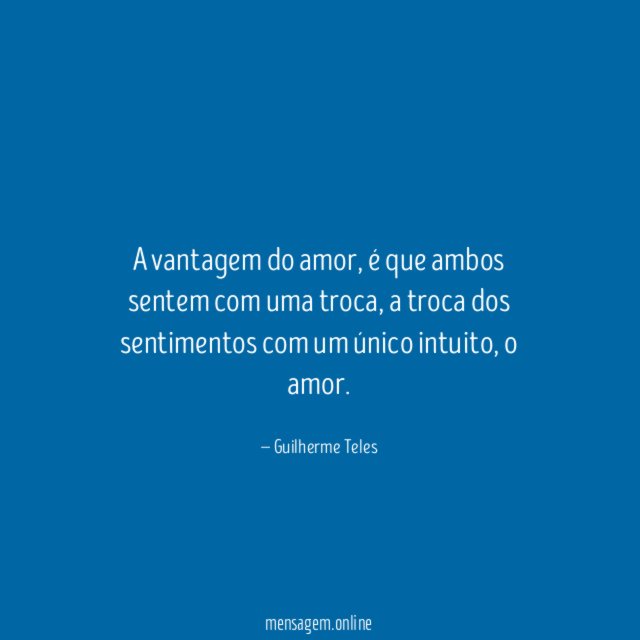 Troca de sentimentos