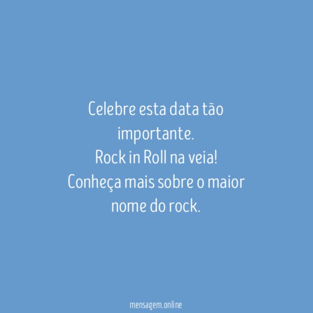 Dia Mundial do Rock