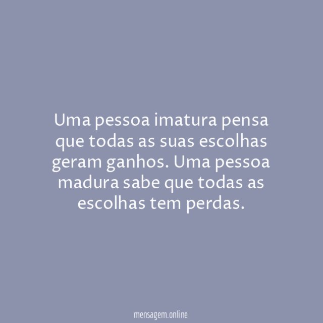 Escolhas