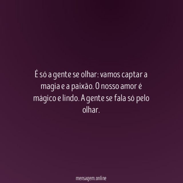Fala do olhar