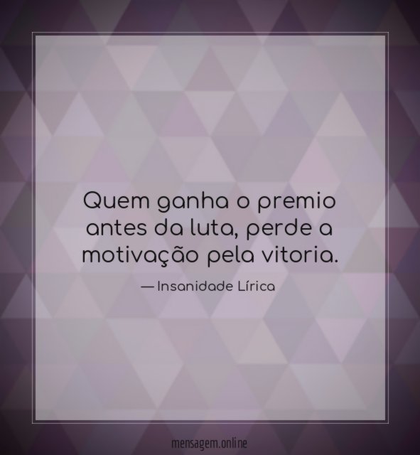 Quem ganha o premio antes da luta