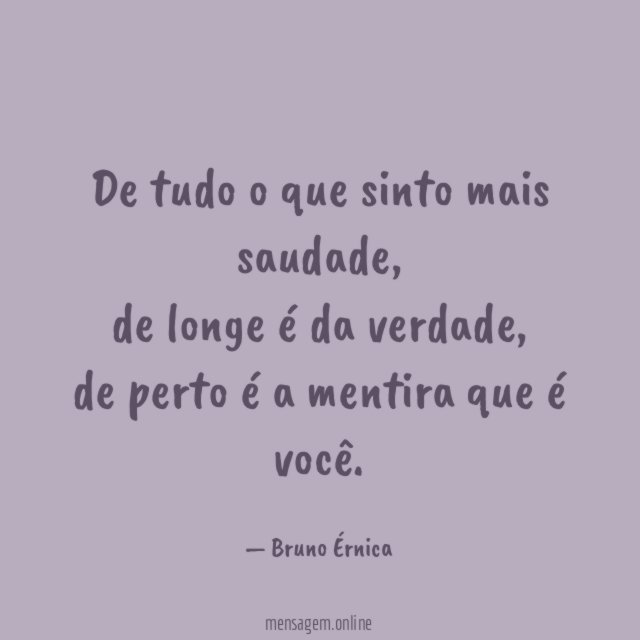 De longe e de perto