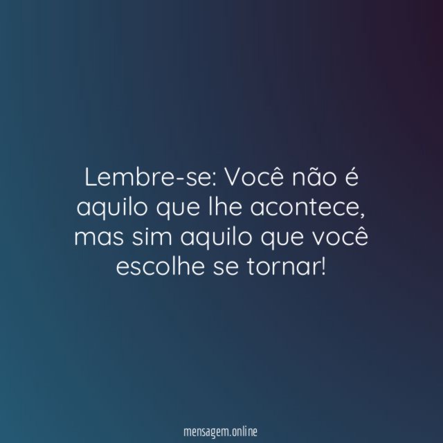 Escolha ser feliz