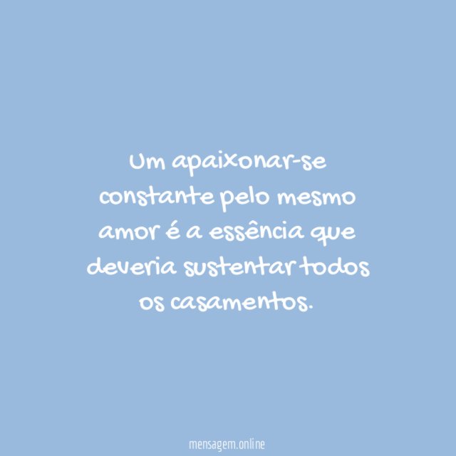 Apaixonar-se constante