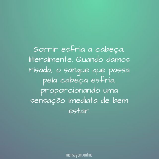 Esfrie a cabeça