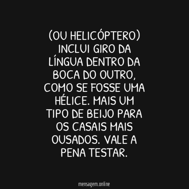 Beijo Ventilador