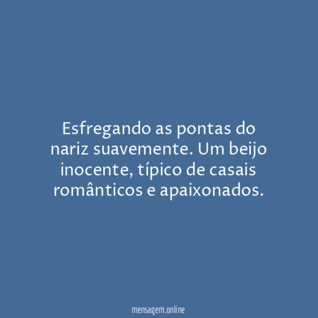 Beijo de Esquimó