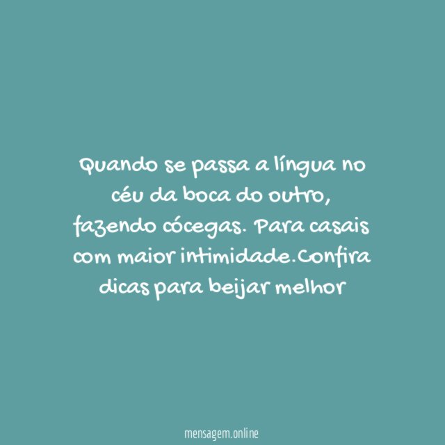 Beijo Cosquinha