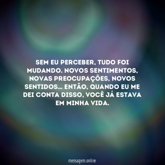 Sem perceber
